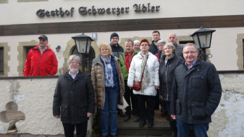 Die SPD-Mitglieder waren beeindruckt von den freundlichen Zimmern, die in der Gaststätte und dem anschließenden Saal entstanden sind