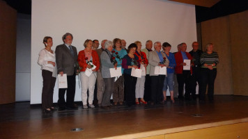 Ehrung für 10 Jahre Mitgliedschaft bei der Nürnberger Land Tafel