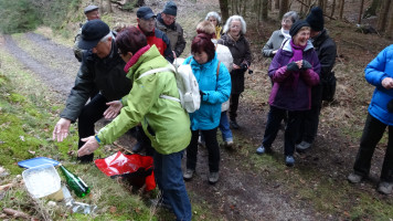 Stärkung aus Ulli Vetters Schnapsvorrat