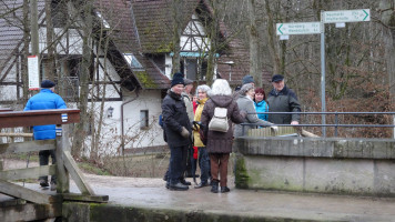 Abschied am Brückkanal