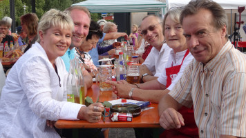 Dieses Jahr besuchte unsere Bundestagsabgeordnete Gabriela Heinrich das Plärrerfest