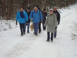 Die Schlussgruppe mit stellv. Landrat Norbert Reh (rechts)