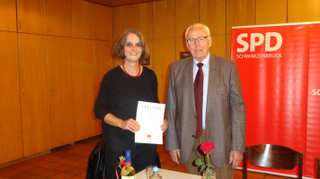 Gemeinderätin Tanja Holl - 10 Jahre SPD