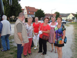 Zufriedene Genossinnen und Genossen aus Schwarzenbruck, Feucht und Burgthann bei der Heimfahrt