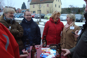 GR-Kandidat Alexander Meier, GR-Kandidatin Waltraud Schweighofer-Neugebauer und Petra Schöpfer