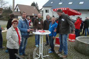 GR Ulrike Vetter, GR Thomas Kellermann, GR Martin Glienke, GR Herbert Großner, Harald Lumpi und Jörg Arnold