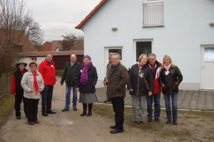 Beim Rundgang vor dem Mosthaus