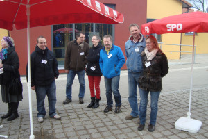 Alex Meier, GR Herbert Großner, Frauke Schimmang, Harald Lumpi, GR Thomas Kellermann, Petra Schöpfer