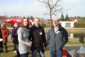 Waltraud Schweighofer-Neugebauer, GR Monika Brandmann, GR Martin Glienke mit Freundin, GR Bernd Haslinger