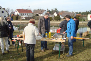 Petra Schöpfer, Alexander Meier, GR Ulli Vetter, Jörg Arnold und GR Herbert Großner