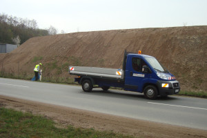 Klaus Winkler wunderte sich über den Müll, den die Bürger aus dem Auto werfen