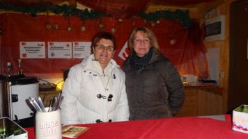 Hauptorganisatorin Ulli Vetter mit Schriftführerin Marion Gebhard