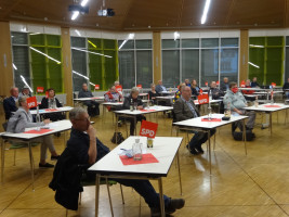 Premiere: SPD Hauptversammlung in der Bürgerhalle