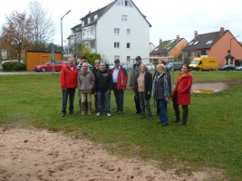 Am Bolzplatz in der Meraner Straße