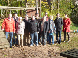 Spielplatz am Kütlersfeld: BM Bernd Ernstberger, GR Thomas Kellermann, Petra Schöpfer, OV-Vors.Manfred Neugebauer, Alexander Meier, Michael Kahr, GR Jenny Nyenhuis, Wolfram Bauer, Waltraud Schweighofer-Neugebauer, Tanja Holl und Kerstin Walther