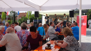 Die Band BAGLiN war dieses Jahr zum ersten Mal auf dem Plärrerfest