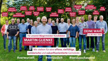 Unsere Kandidierenden für die Gemeinderatswahl 2026