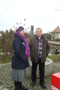 GR Monika Brandmann und ex-GR Heinz Billhöfer