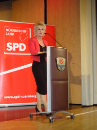 Andrea Lipka stellte die Ziele der SPD für die Kreistagswahl vor