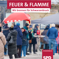 Martin Glienke im Gespräch beim Feuer&Flamme