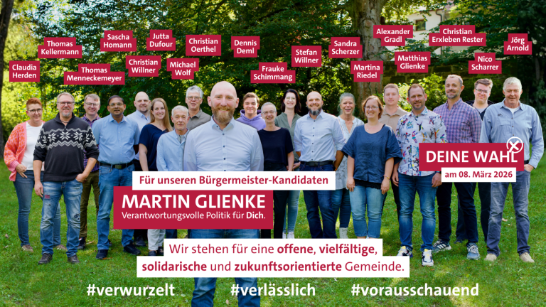 Die Kandidierenden der SPD Schwarzenbruck 2026